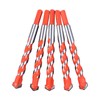 5PCS Twist Drill Bits 16.2mm Straight Triangle Shank Cemented Carbide