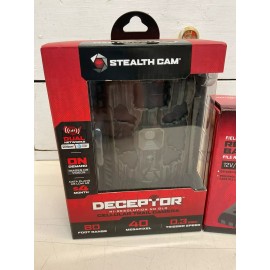 Stealth Cam Deceptor Cellular Trail Cam 40 MP-80 Ft Range No Glo Verizon & AT&T