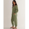ANRABESS Jumpsuits for Women 2024 Fall Long Sleeve Casual Loose