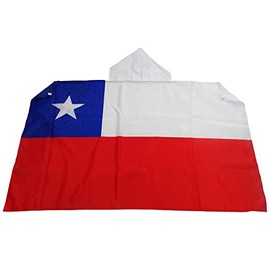 AZ FLAG - Chile Flag - 150 x 90 cm - Cape Chile Flag 100% Polyester with Integrated Sleeves - Body Flag High Quality - 80g
