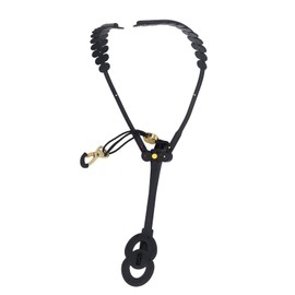 Doppelter Schulter-Saxophongurt, Saxophongurt mit Gepolstertem, Breitem, Verdicktem Design, Verstellbarer Saxophongurt für Alt-Tenor-Bariton-Sopran-Saxophon, Tägliche