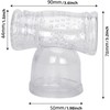 GURECOD Massager Attachment & Massage Accessory Clear Silicone Head Cover