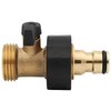 Hydrogarden Brass Garden Hose Connectors