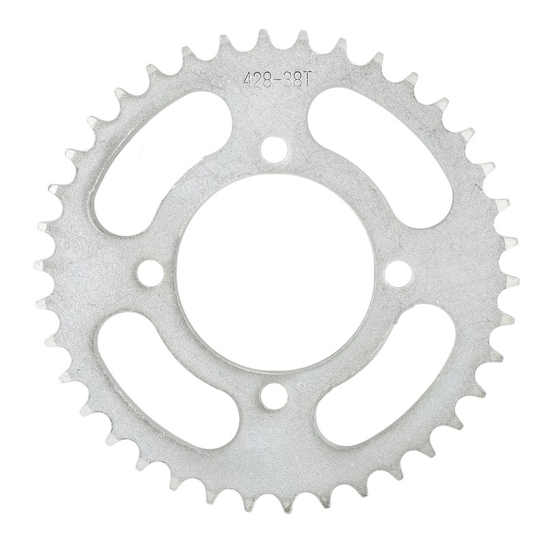 428 Chain 38 Tooth Rear Sprocket Steel Rear Drive Sprocket