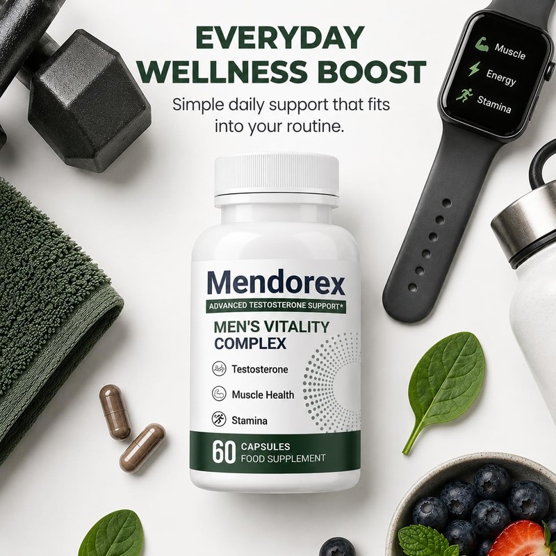 Mendorex Capsules Advanced Men’s Formula – Energy & Vitality Support