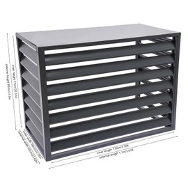 Air Conditioner Fence, Air Conditioner Privacy Screen,Outdoortrash Can Fence,Practical Shutter,Strong Protective Ability,Increased Privacy,Used in Your Garden, Yard, Swimming Pool, Terrace, Apartment