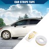Hihaha Car Stripe Tape/Outer for Car Motorcycle/Durable 12mm / Gold