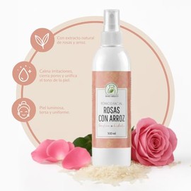 Tónico Facial Hidratante De Rosas Con Arroz Productos Mart Mexico 500ml