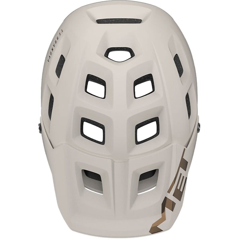 MET Terranova MIPS Helmet, Off-White/Bronze Matte, Large