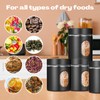 Patelai 6 Pack Kitchen Canisters Set 20 oz Airtight Stainless