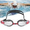 2Pcs Large Frame Swimming Glasses Electroplated Adults Goggles for Training