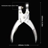 Vinyl Bag Hole Punch with Comfortable Handle, Durable Film Hole