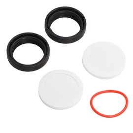 RISK Mountain Bike Front Fork Damper Dust Cover Boots Set Oil Sponge Rings 35mm Front Fork Dust Cover with Suspension Circle