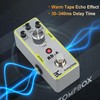 EX Analogy Delay Pedal, Mini Guitar Effect Pedal Delay, Warm