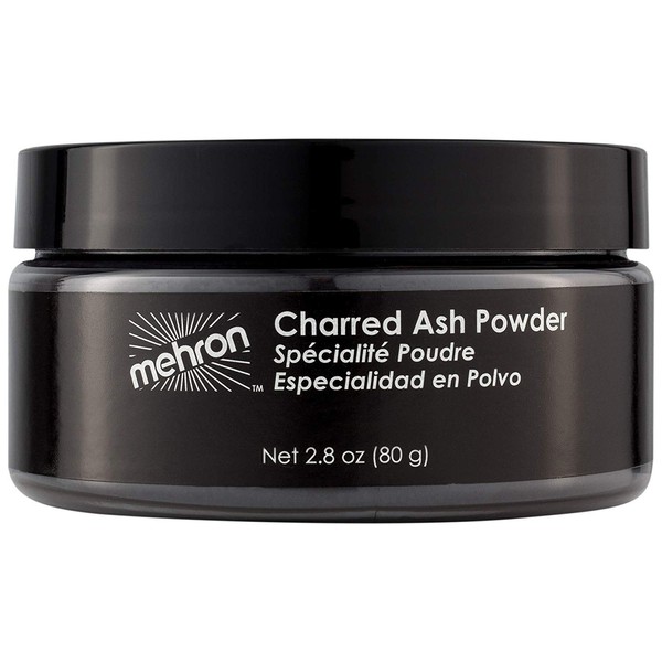 Mehron Makeup Charred Ash Powder (2.8 oz)