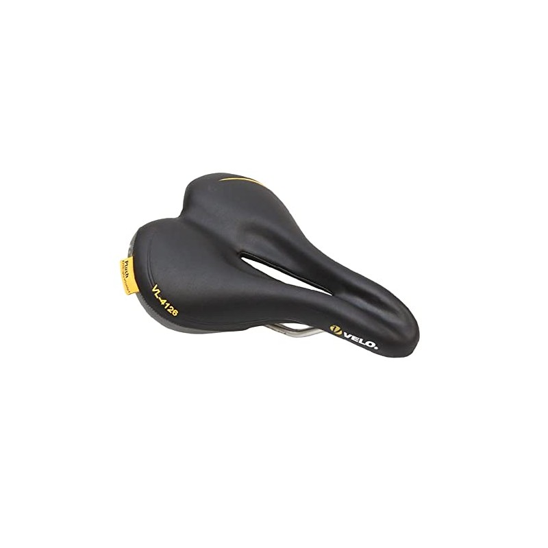 VELO Plush VL-4126 Saddle for Women BLACK SL-OTR-M010