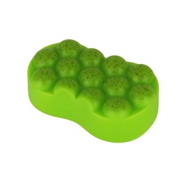 Jabón Reductor Verde, Forma Ergonómica, Jabón para Masaje Corporal, Textura Acanalada