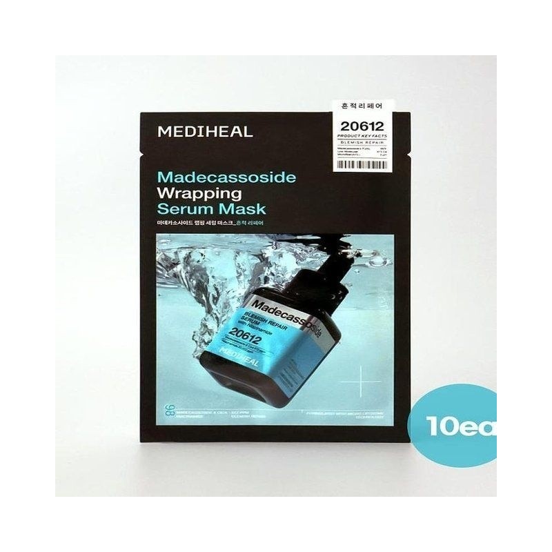 Mediheal Wrapping Serum Mask 10 sheets (Madecassoside Trace Repair) x3SET