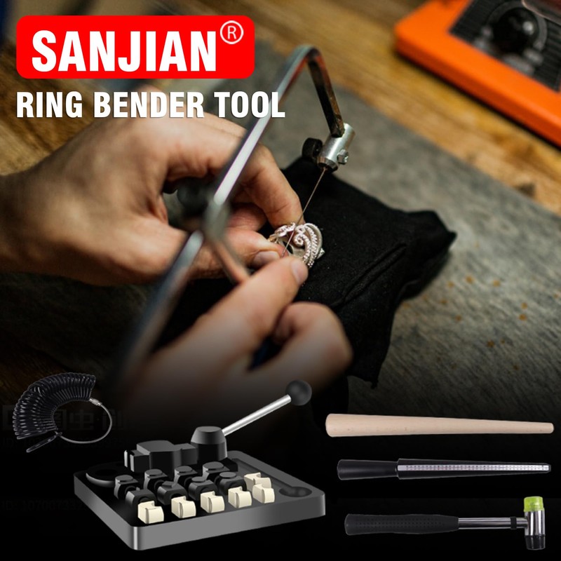 Ring Bender, Ring Bender Tool, Spoon Ring Maker Kit for