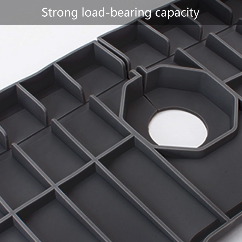 Dish Drying Mat Drain Cushion In The Sink Organiser Bathroom
