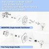 Replacement for 100657 Moen Tub/Shower Lever Handle, Compatible with Moen
