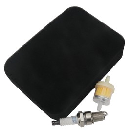 QINCUN Air Filter with Spark Plug Fuel Filter for Generac GP5500 GP6500 GP6500E GP7500 GP7500E GP8000E H5500 H7500 RS5500 RS7000E Generator