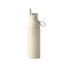 Ocean Bottle - Recycled Stainless Steel Go Water Bottle - Eco-Friendly & Reusable Bottle - Sand Stone - 500ml