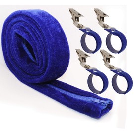 6 Ft CPAP Hose Cover with 4 Holding Clips,  Soft Fleece Tubing Wrap Insulator with Zipper, Universal and fit Most CPAP tubing Cover