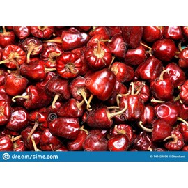 BSD Organics Hot Spicy Round Red Chilli Whole / Milaka / Paprika / Mirch Spice (50 Gram / 1.7 Ounce)