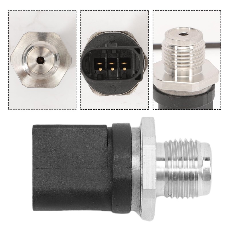 AUROLYNNE Fuel Pressure Sensor for 3 Sensor E90 Fuel Pressure