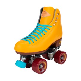 Riedell Crew Roller Skate - Outdoor Quad Roller Skate | Turmeric | Size 9