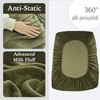 Super Soft Milk Velvet Sheets Set 3-Piece Bedding Set(Include 1