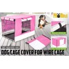 Paw Mate Dog Cage - Pink