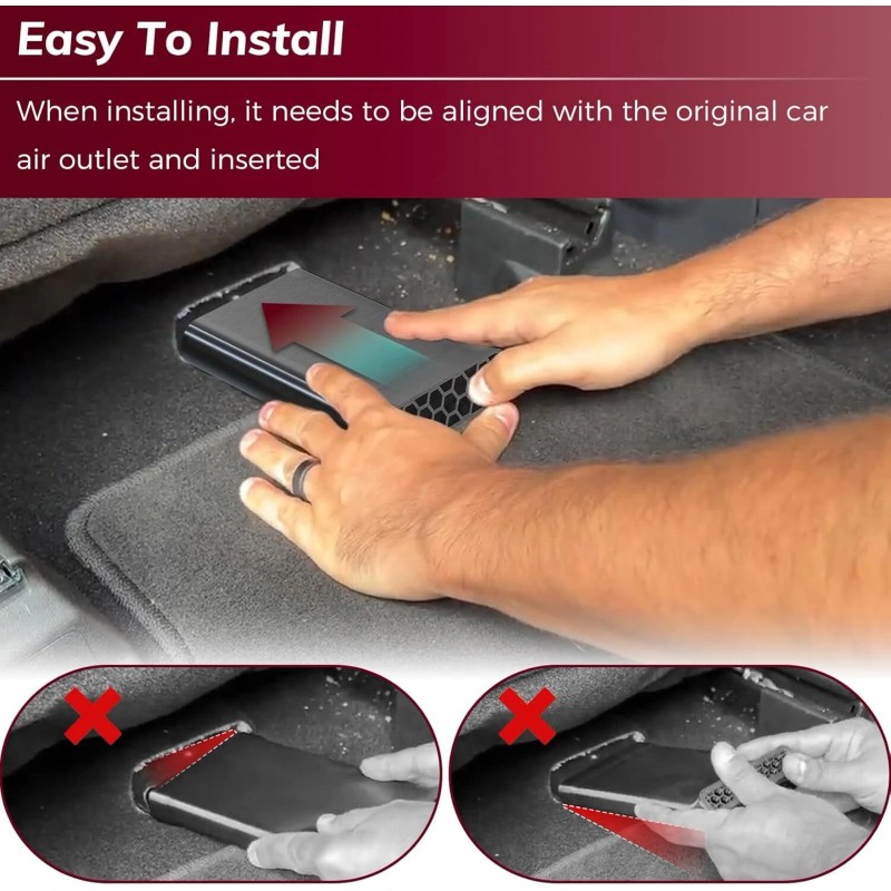 Raptor Under Seat Vent Deflectors for Ford F150 2015-2024 Lightning