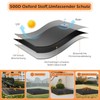 Iptienda Sandpit Cover, 500D Oxford Sandpit Cover, Waterproof Protective Cover,