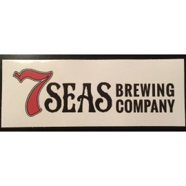 LARGE 7 Seas Brewing Company STICKER Decal Beer Micro Tacoma Gig Harbor WA