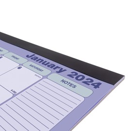 Brownline 2024 Monthly Desk Pad Calendar with Magnet, 12 Months, January to December, 11" x 8.5" (C181721A-24)
