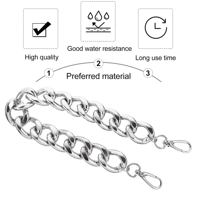 TOYMYTOY Bag Chain, Handle, Chain Strap, Replacement Handle, Handbag Handle,