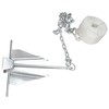 Extreme Max 3006.6717 Complete Slip Ring Anchor Kit with Rope