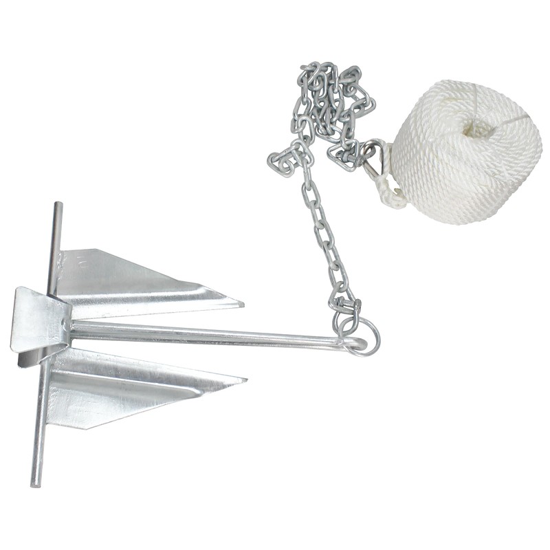 Extreme Max 3006.6717 Complete Slip Ring Anchor Kit with Rope