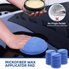 Eikovia Microfiber Wax Applicator Pad, 24Pack Car Wax Applicator Pads
