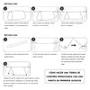 POGEPE Manta Térmica para Supervivencia Al Aire Libre es Resistente