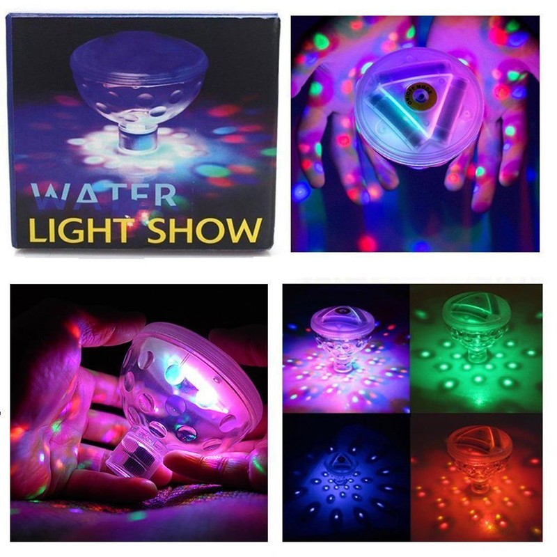 LED Spa Light 5 Modes RGB 7 Colours Changing Floating