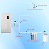 Professional 1/4" OD Tubing Water Line Kit for Refrigerator Ice
