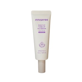 Innisfree Daily UV Tone Up No Sebum Sun Cream Lavender 50ml / 이니스프리 데일리 유브이 톤업 노세범 선크림 라벤더50ml