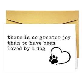GVMGVM Pet Dog Loss Sympathy Card, Sympathy Gifts for Someone Loss of Dog, Thinking of You Card for Friend Loss of Dogs Pet, Sorry For Your Loss For Dog Owner