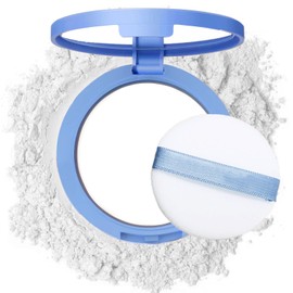 CHIFURE Oil Control Face Pressed Powder,Matte Smooth Flawless Setting Powder Makeup,Waterproof Long Lasting Finishing Powder,Cruelty Free Lightweight Face Cosmetics,0.35Oz(WHITE)