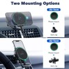 Magnetic Wireless Car Charger Mount Compatible with Magsafe iPhone 15/