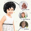 Bgtecho 2 PCS Kids Satin Bonnet,Silk Bonnet for Sleeping,Cute Pattern