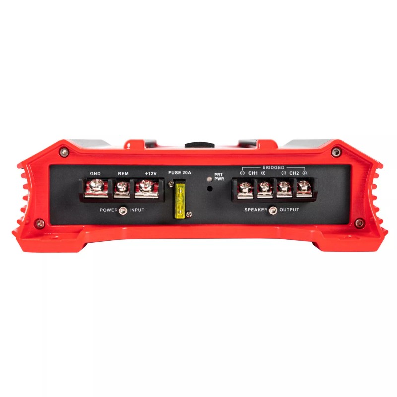 Crunch GP-1000.2 1000W 2-Channel Amplifier & BC4R 4-Gauge Wiring Kit